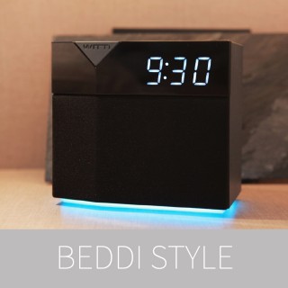 BEDDI STYLE  Intelligent Alarm Clock with Changeable Faceplate 