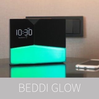 BEDDI GLOW  Intelligent Alarm Clock with Wakeup Light 